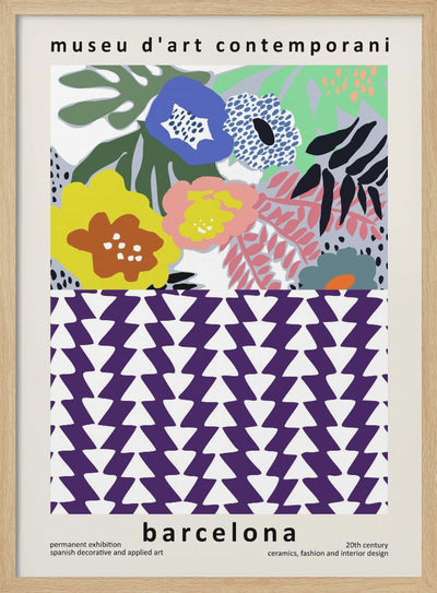 Museu D'art Contemporani Barcelona - Stretched Canvas, Poster or Fine Art Print I Heart Wall Art