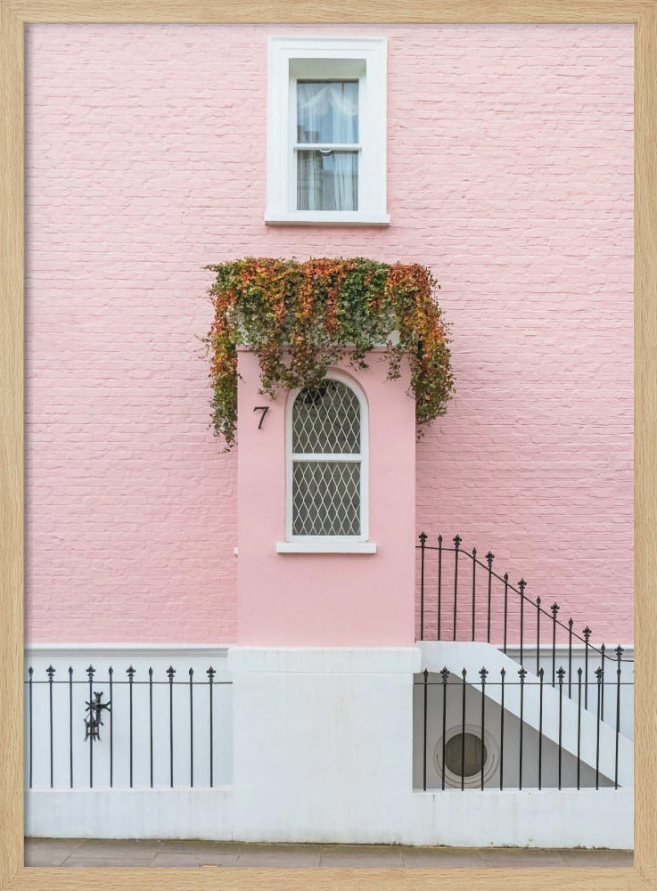 Notting Hill Charms - Stretched Canvas, Poster or Fine Art Print I Heart Wall Art