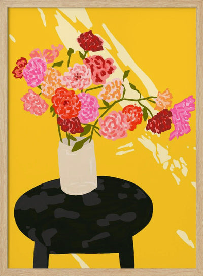 Window Glow - Stretched Canvas, Poster or Fine Art Print I Heart Wall Art