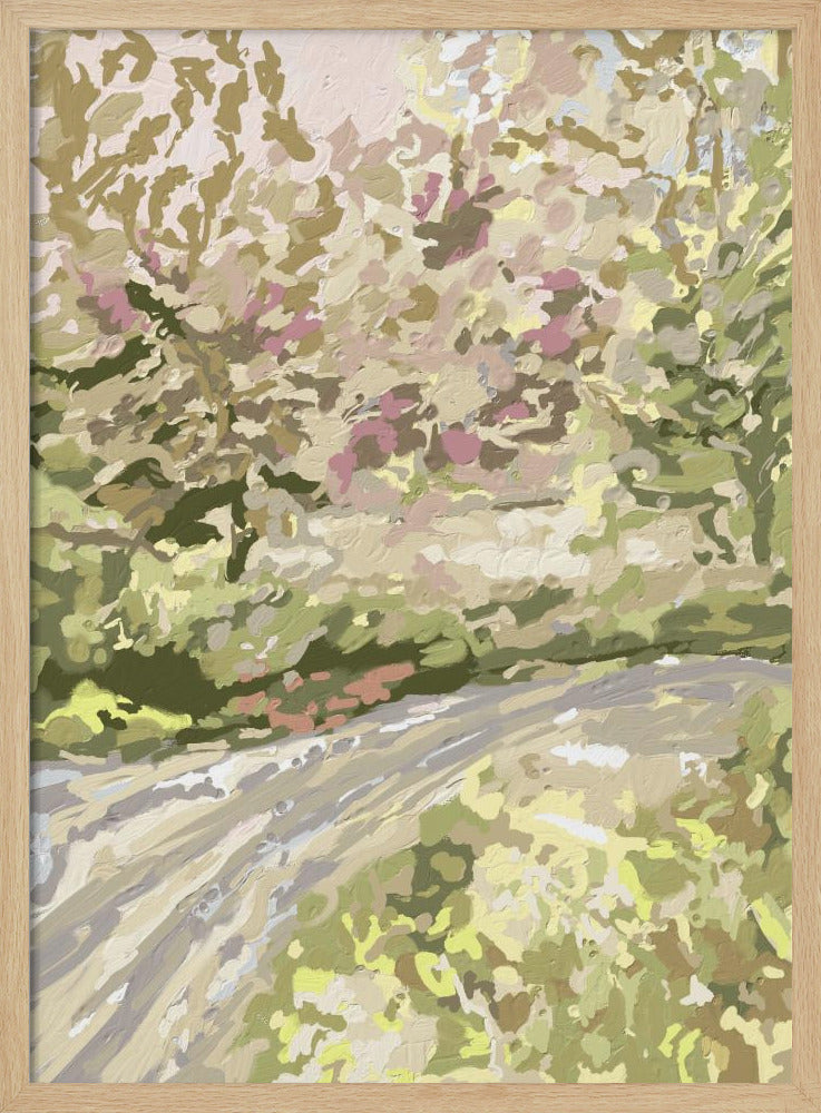 Bumps and Blooms, Stellenbosch, South Africa, 2024 - Stretched Canvas, Poster or Fine Art Print I Heart Wall Art