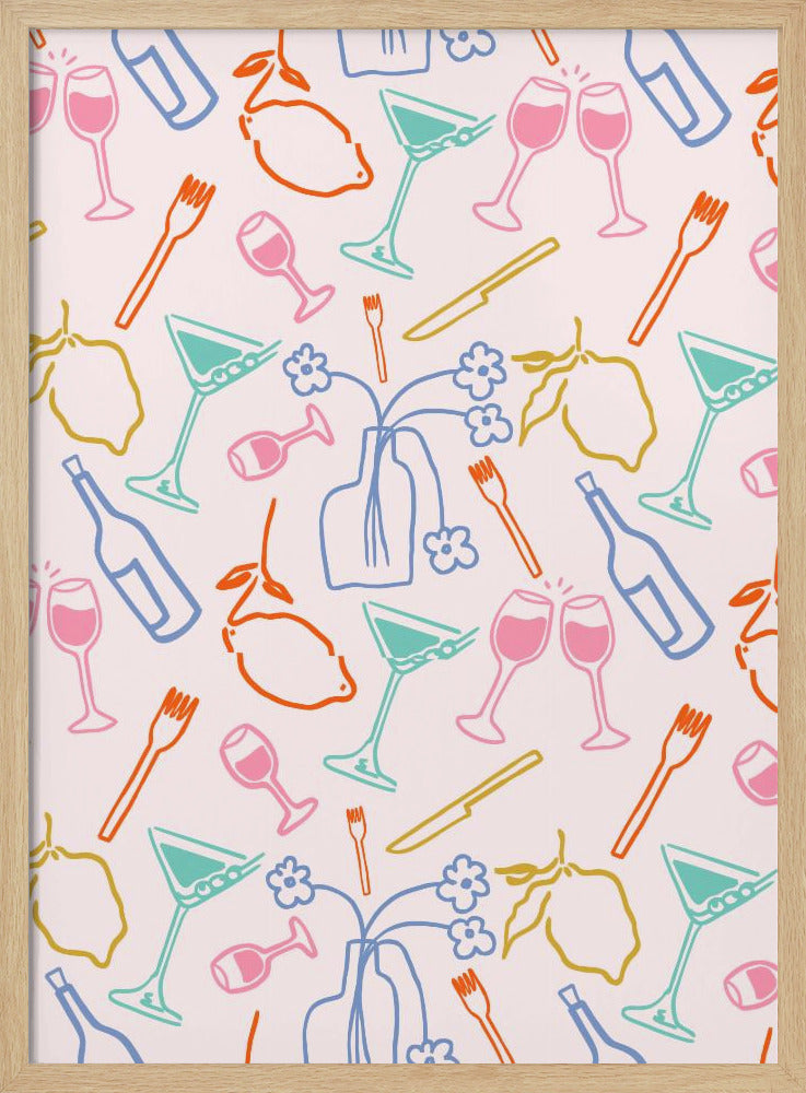 Tuscan Evening - Stretched Canvas, Poster or Fine Art Print I Heart Wall Art