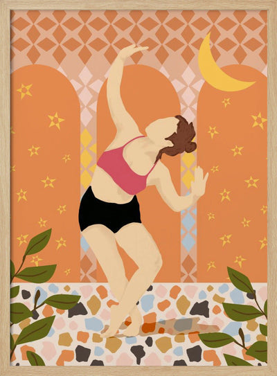 Moonlit Dance - Stretched Canvas, Poster or Fine Art Print I Heart Wall Art