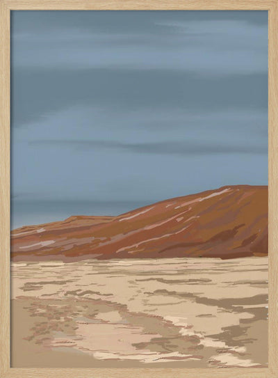 Namibian Dunes - Stretched Canvas, Poster or Fine Art Print I Heart Wall Art