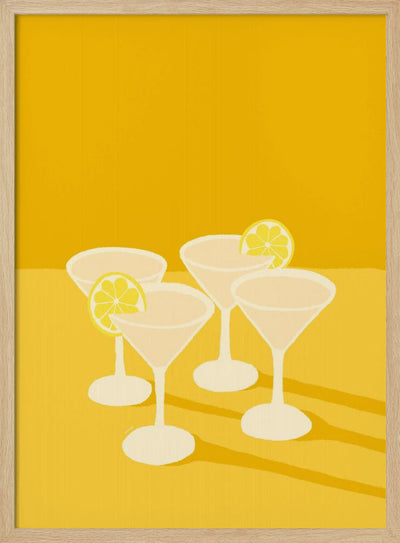 DRINKZ - Stretched Canvas, Poster or Fine Art Print I Heart Wall Art