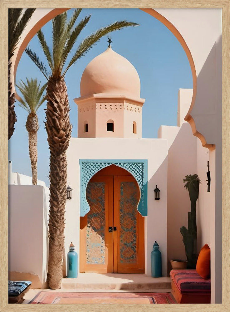 Bohemian Arches - Stretched Canvas, Poster or Fine Art Print I Heart Wall Art