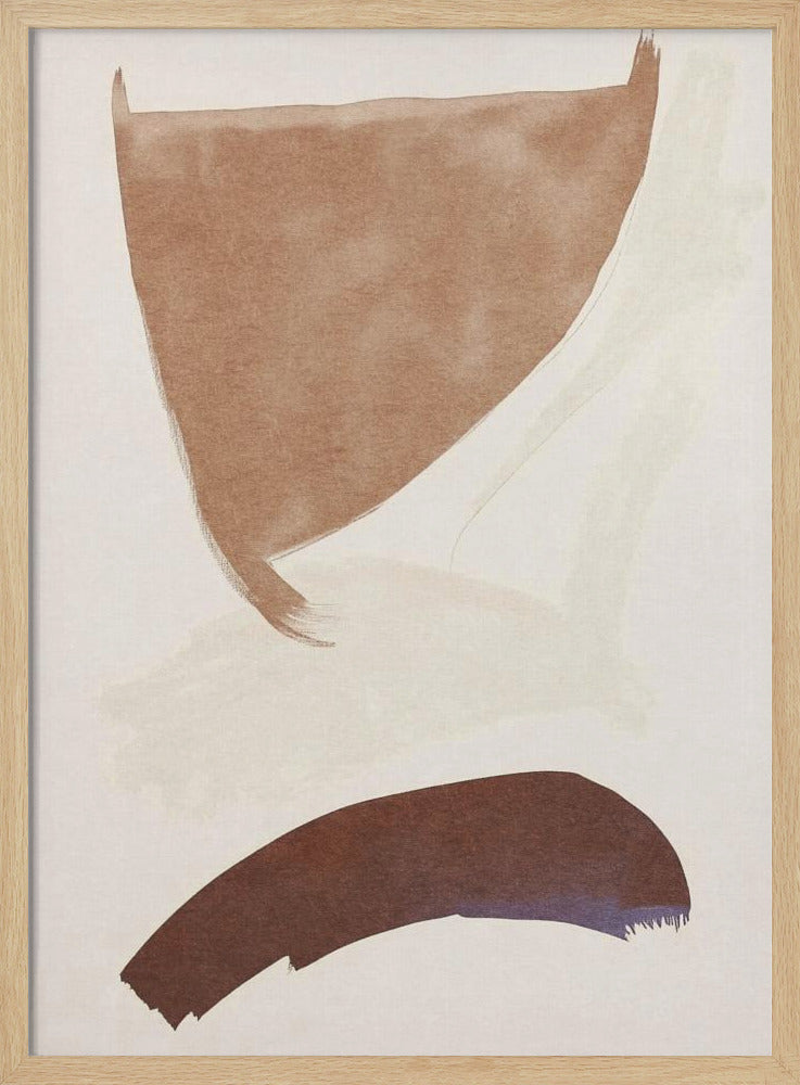 Geometric figure I - Stretched Canvas, Poster or Fine Art Print I Heart Wall Art