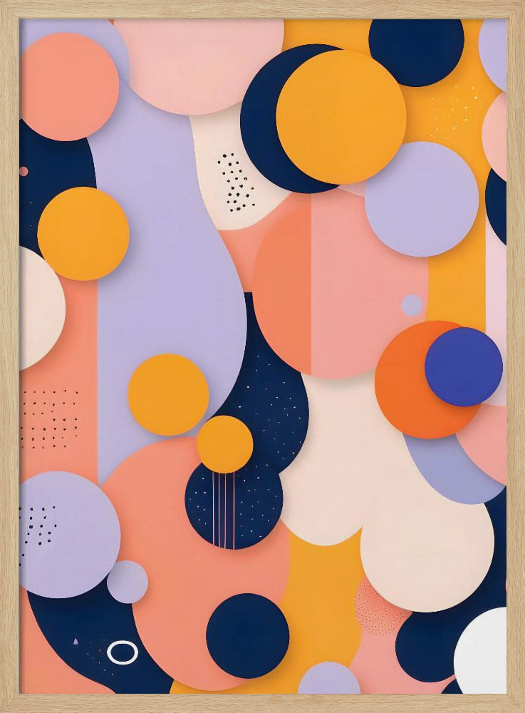 Color Sphere Fusion - Stretched Canvas, Poster or Fine Art Print I Heart Wall Art