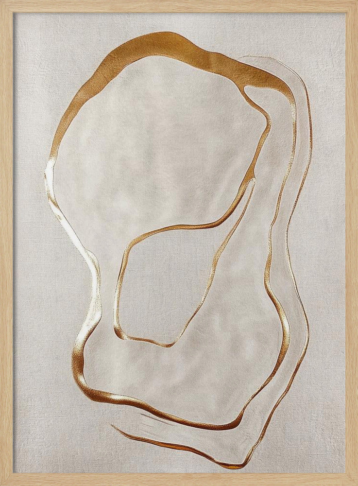 Golden Whispers - Stretched Canvas, Poster or Fine Art Print I Heart Wall Art