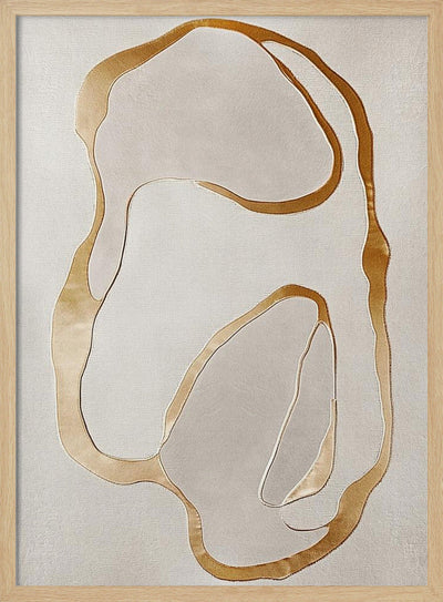 Golden Whispers - Stretched Canvas, Poster or Fine Art Print I Heart Wall Art