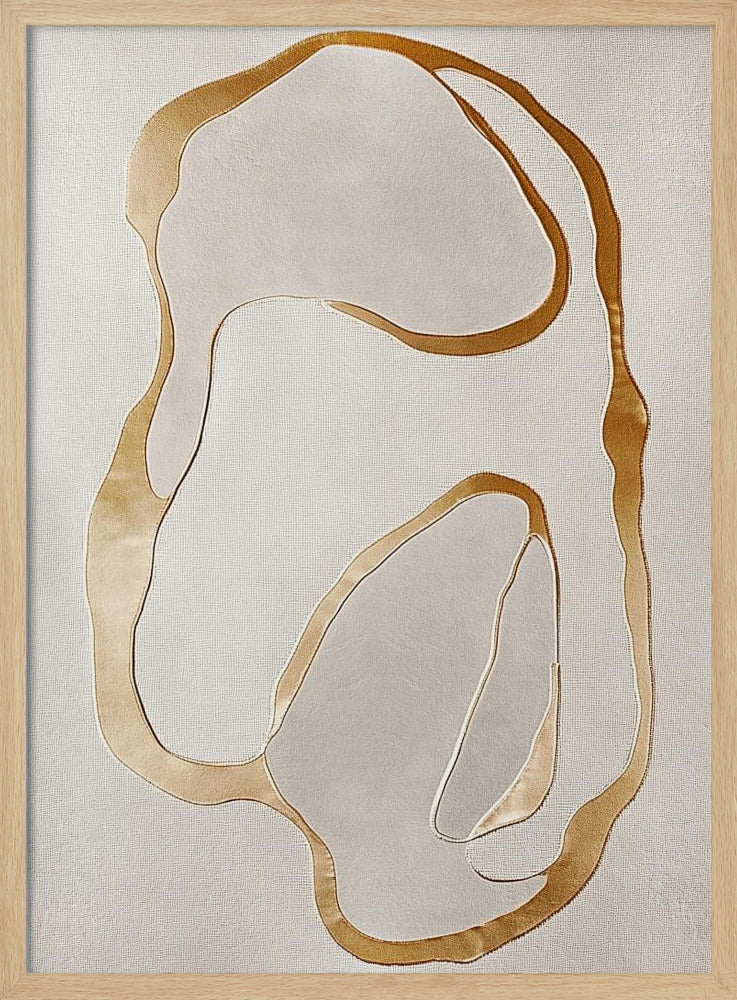 Golden Whispers - Stretched Canvas, Poster or Fine Art Print I Heart Wall Art