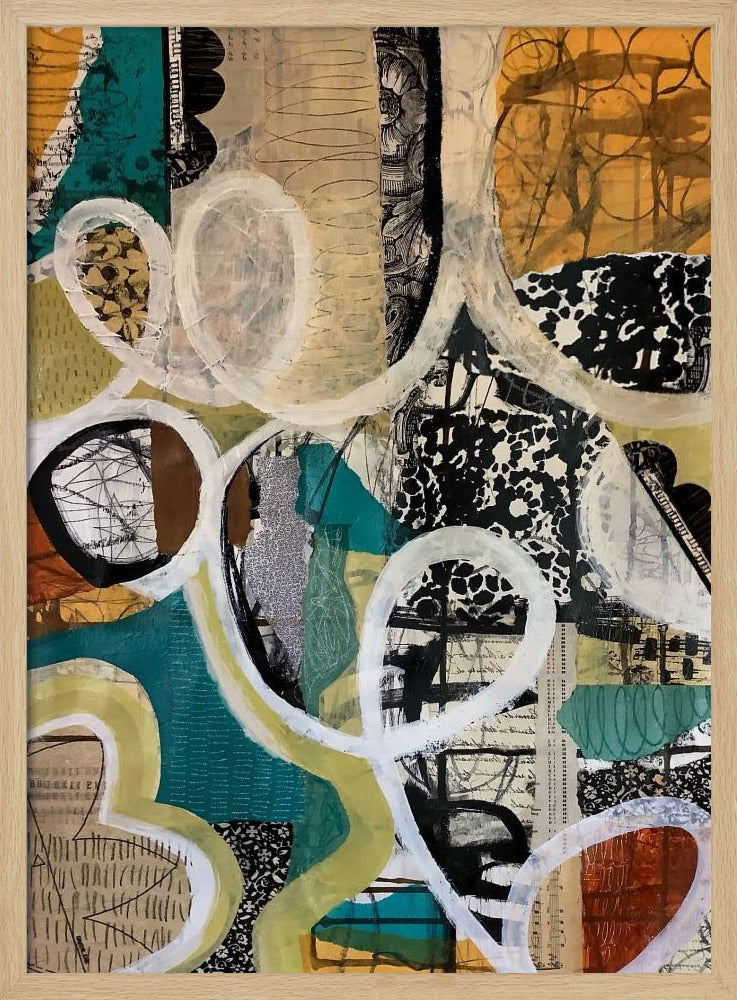 Long And Winding Road - Stretched Canvas, Poster or Fine Art Print I Heart Wall Art