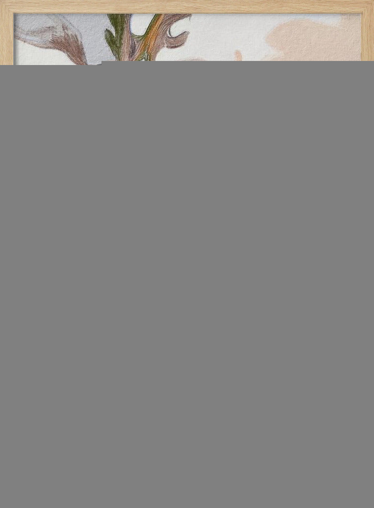 April flowers I - Stretched Canvas, Poster or Fine Art Print I Heart Wall Art