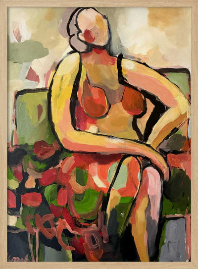 Folk Dancer - Stretched Canvas, Poster or Fine Art Print