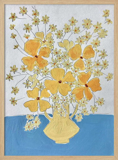 Yellow - Stretched Canvas, Poster or Fine Art Print