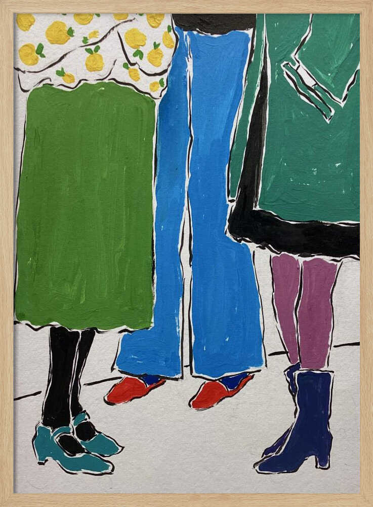 Rendezvous - Stretched Canvas, Poster or Fine Art Print