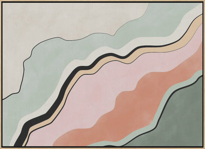 Flowing Horizons - Stretched Canvas, Poster or Fine Art Print I Heart Wall Art