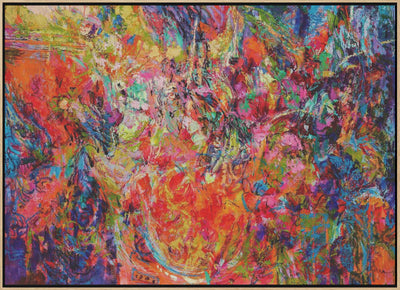 Ethereal Blossom Glow - Stretched Canvas, Poster or Fine Art Print I Heart Wall Art