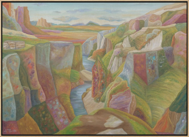 Take a Deep Breath - Stretched Canvas, Poster or Fine Art Print I Heart Wall Art