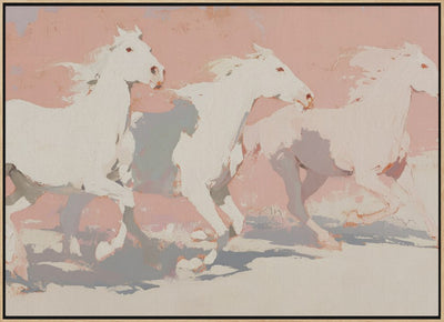 Wild horses no 2 - Stretched Canvas, Poster or Fine Art Print I Heart Wall Art