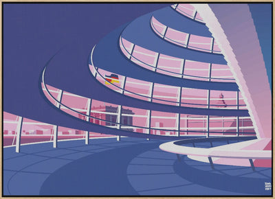 Berlin Reichstag - Stretched Canvas, Poster or Fine Art Print I Heart Wall Art