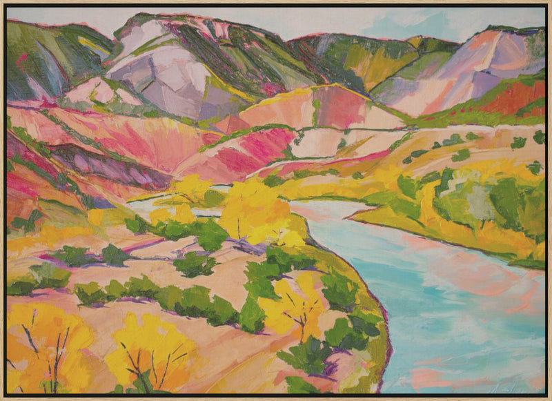 New Mexico - Stretched Canvas, Poster or Fine Art Print I Heart Wall Art