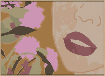 Purple Passion - Stretched Canvas, Poster or Fine Art Print I Heart Wall Art