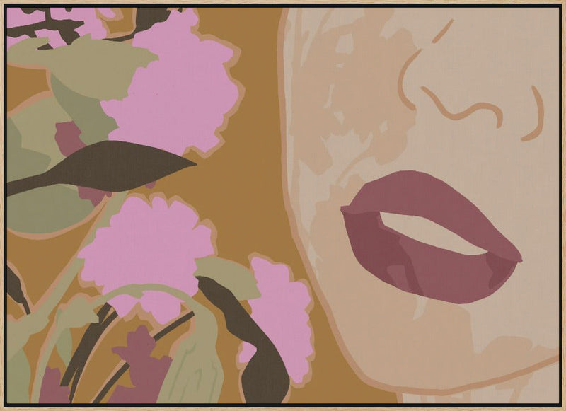 Purple Passion - Stretched Canvas, Poster or Fine Art Print I Heart Wall Art