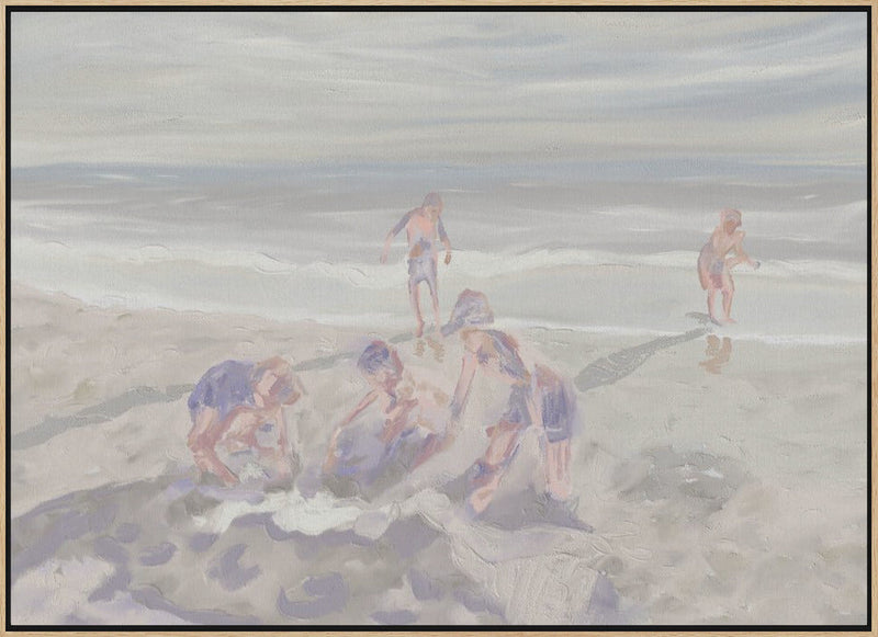 Cuzzies at the Beach, Hermanus, South Africa - Stretched Canvas, Poster or Fine Art Print I Heart Wall Art