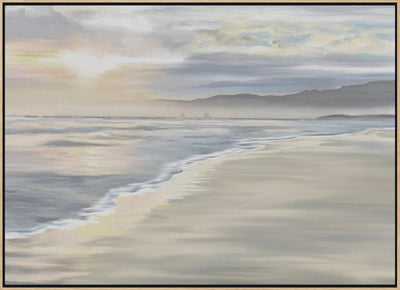 &#039;Walk with Me&#039;, Grotto Beach, Hermanus, South Africa - Stretched Canvas, Poster or Fine Art Print I Heart Wall Art