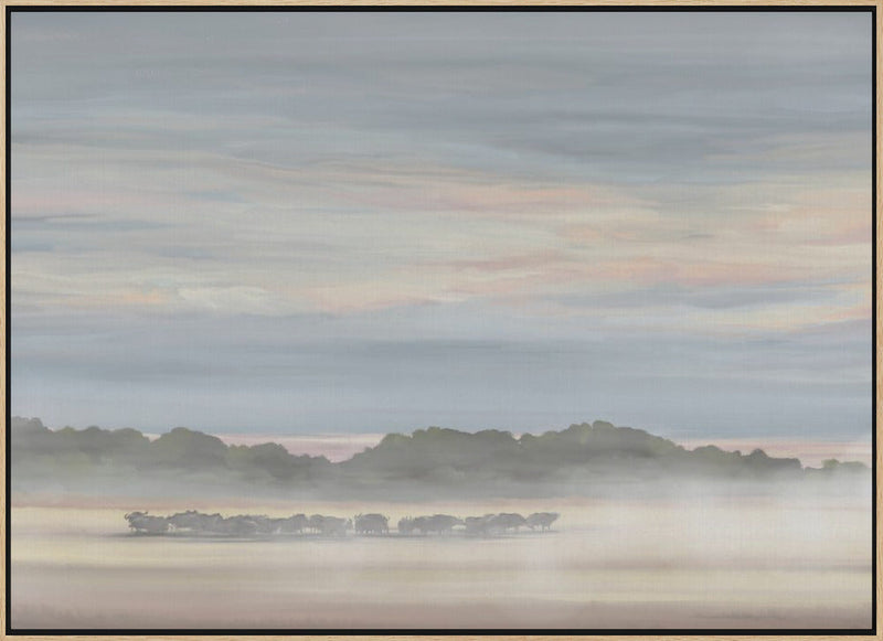 Buffalos In Botswana - Stretched Canvas, Poster or Fine Art Print I Heart Wall Art