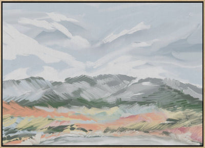 Whispering Peaks - Stretched Canvas, Poster or Fine Art Print I Heart Wall Art