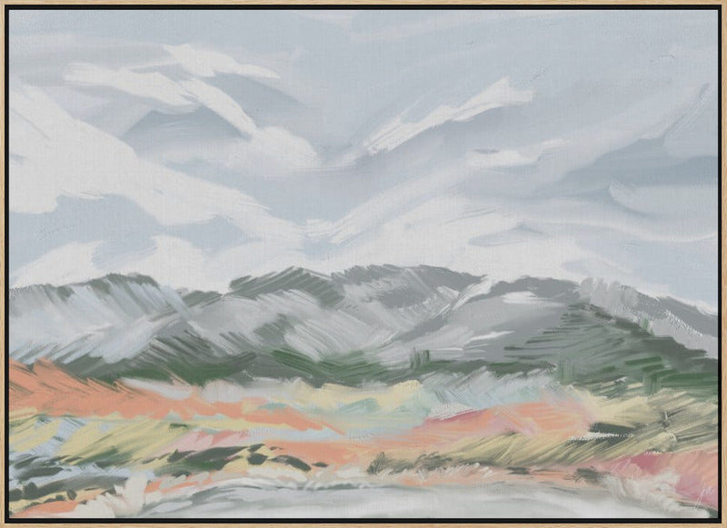 Whispering Peaks - Stretched Canvas, Poster or Fine Art Print I Heart Wall Art