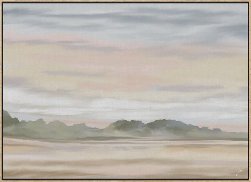 Gentle Dawnscape - Stretched Canvas, Poster or Fine Art Print I Heart Wall Art