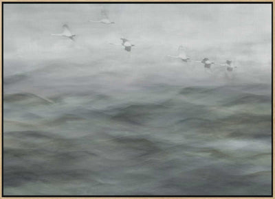 Swan Lake - Stretched Canvas, Poster or Fine Art Print