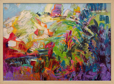 Botanic Radiance - Stretched Canvas, Poster or Fine Art Print I Heart Wall Art