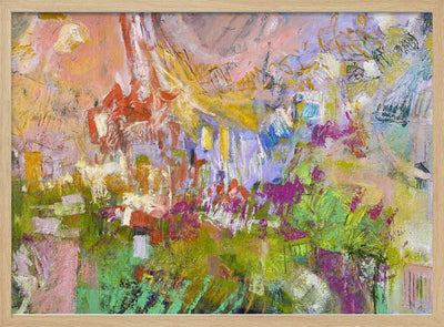 Vibrant Whirlwind - Stretched Canvas, Poster or Fine Art Print I Heart Wall Art