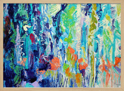 Brilliant Bloom Scape - Stretched Canvas, Poster or Fine Art Print I Heart Wall Art