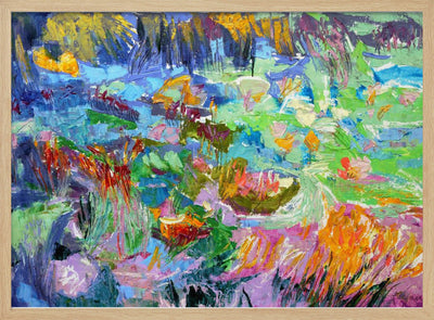 Vibrant Dreamscape - Stretched Canvas, Poster or Fine Art Print I Heart Wall Art