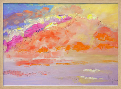 Df636 Effervescentshimmering - Stretched Canvas, Poster or Fine Art Print I Heart Wall Art