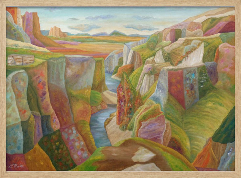 Take a Deep Breath - Stretched Canvas, Poster or Fine Art Print I Heart Wall Art