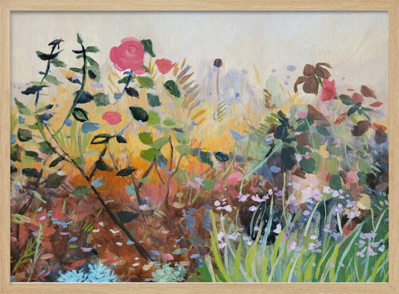 Winter Glow - Stretched Canvas, Poster or Fine Art Print I Heart Wall Art