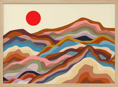 Earthen Majesty - Stretched Canvas, Poster or Fine Art Print I Heart Wall Art