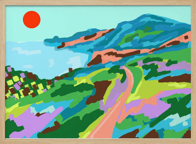 Vivid Vistas - Stretched Canvas, Poster or Fine Art Print I Heart Wall Art