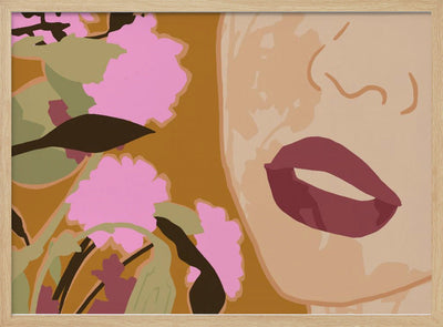 Purple Passion - Stretched Canvas, Poster or Fine Art Print I Heart Wall Art