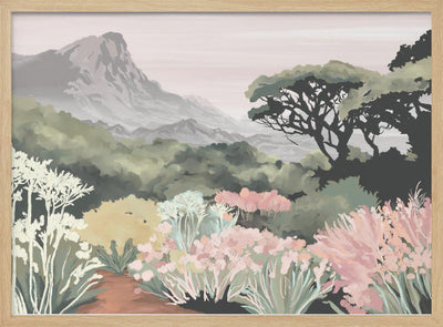 Kirstenbosch Dreaming, Kirstenbosch Gardens, Cape Town, South Africa - Stretched Canvas, Poster or Fine Art Print I Heart Wall Art