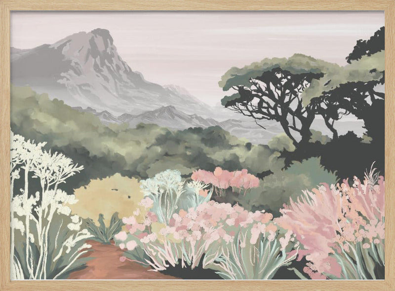 Kirstenbosch Dreaming, Kirstenbosch Gardens, Cape Town, South Africa - Stretched Canvas, Poster or Fine Art Print I Heart Wall Art