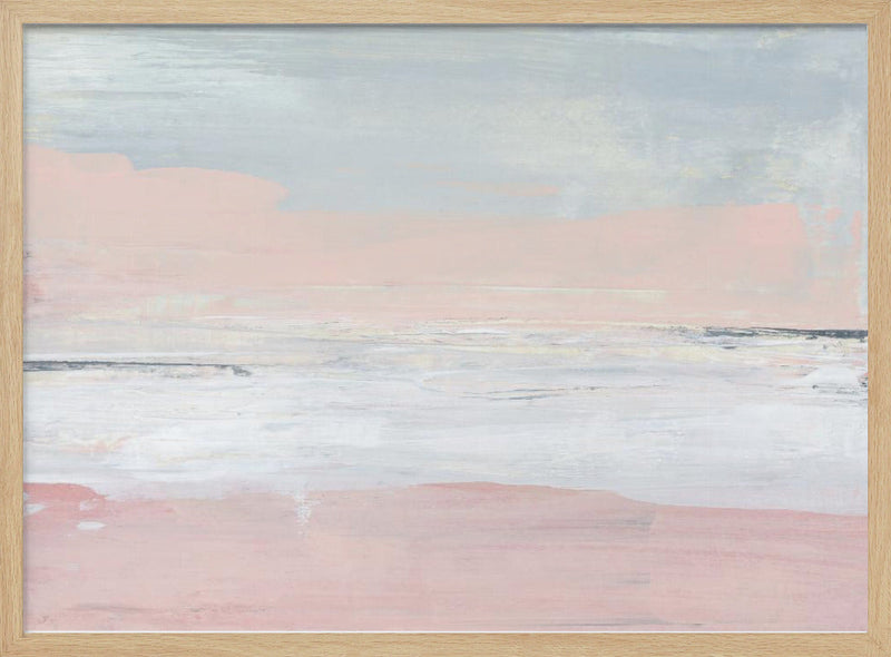 Pastel Horizons - Stretched Canvas, Poster or Fine Art Print I Heart Wall Art