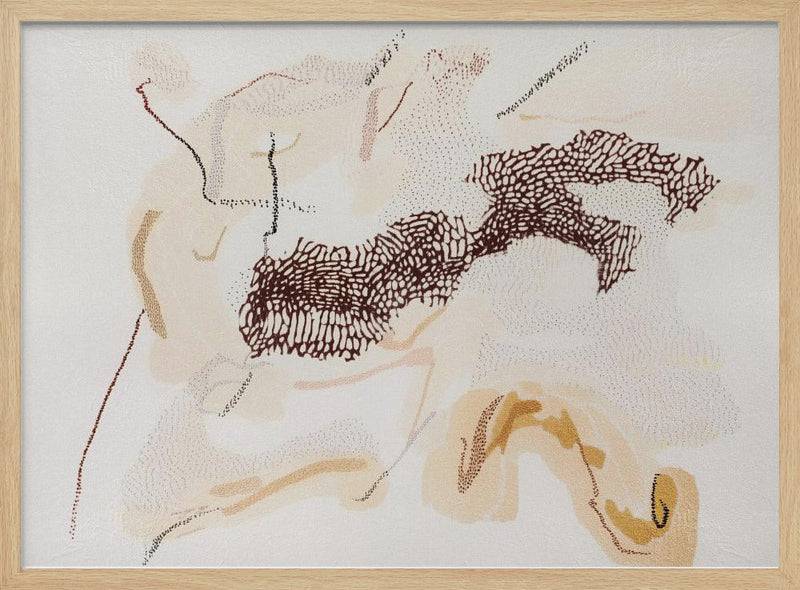 Primitive II - Stretched Canvas, Poster or Fine Art Print I Heart Wall Art