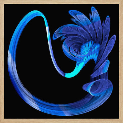 The Blues - Square Stretched Canvas, Poster or Fine Art Print I Heart Wall Art