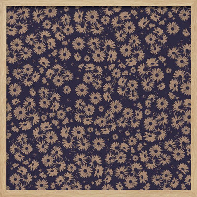 Flowers At Dawn Nº2 - Square Stretched Canvas, Poster or Fine Art Print I Heart Wall Art